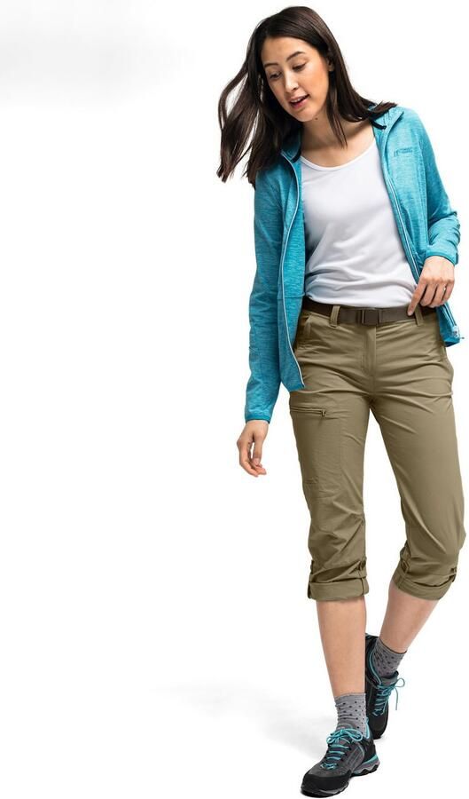 Maier Sports Functionele broek Lulaka Dames wandelbroek ventilerende outdoorbroek met oprolfunctie - Foto 4