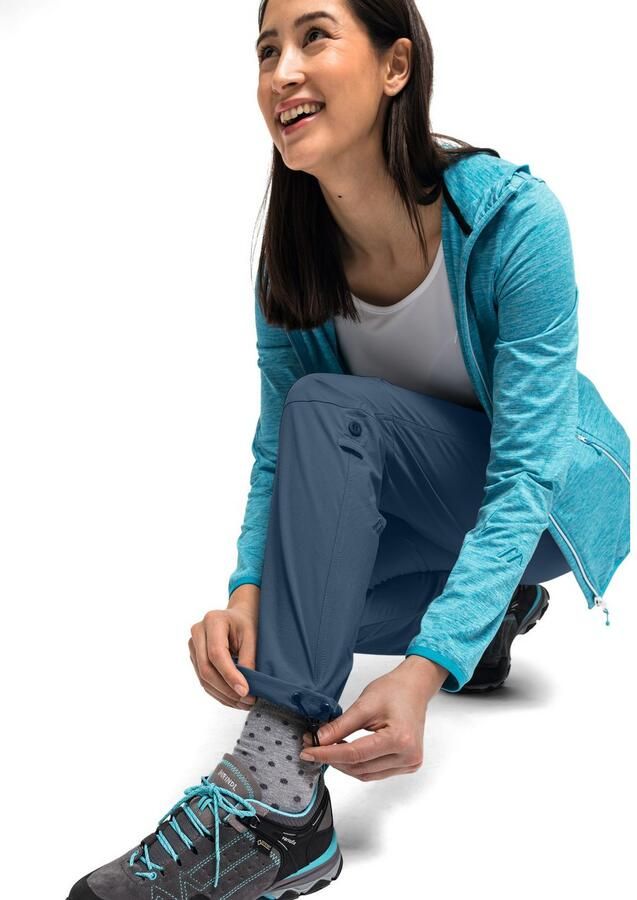 Maier Sports Functionele broek Lulaka Dames wandelbroek ventilerende outdoorbroek met oprolfunctie - Foto 2
