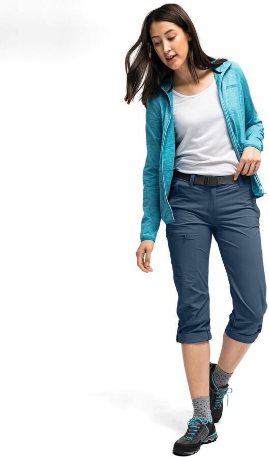 Maier Sports Functionele broek Lulaka Dames wandelbroek ventilerende outdoorbroek met oprolfunctie - Foto 4