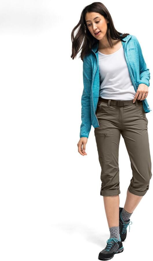 Maier Sports Functionele broek Lulaka Dames wandelbroek ventilerende outdoorbroek met oprolfunctie - Foto 3