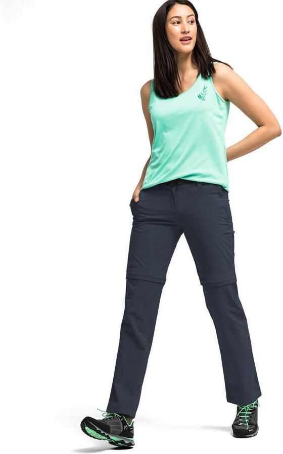 Maier Sports Functionele broek Nata 2 Dames wandelbroek afritsbare outdoorbroek 3 zakken regular fit - Foto 4