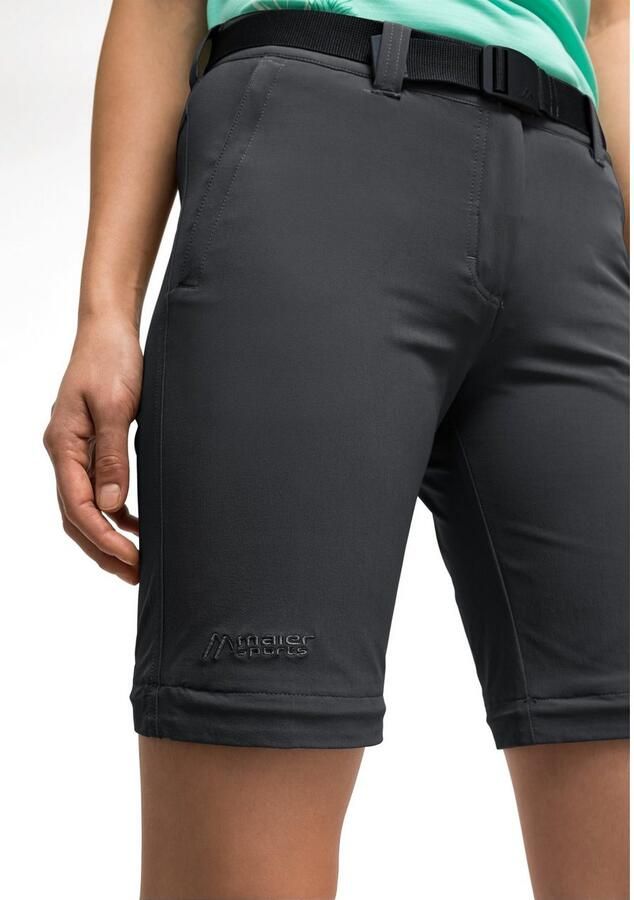 Maier Sports Functionele broek Nata 2 Dames wandelbroek afritsbare outdoorbroek 3 zakken regular fit