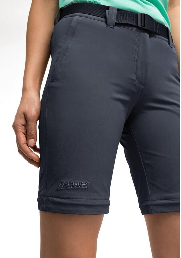 Maier Sports Functionele broek Nata 2 Dames wandelbroek afritsbare outdoorbroek 3 zakken regular fit