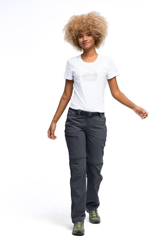 Maier Sports Functionele broek Nata Dames wandelbroek afritsbare outdoorbroek 3 zakken regular fit - Foto 3