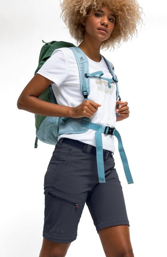 Maier Sports Functionele broek Nata Dames wandelbroek afritsbare outdoorbroek 3 zakken regular fit - Foto 2