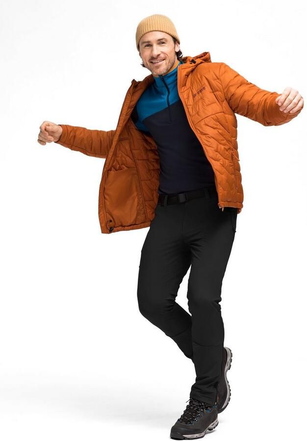 Maier Sports Functionele broek Naturno slim Heren wandbroek elastische trekkingbroek 4 zakken Slim Fit - Foto 4