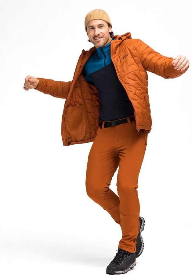 Maier Sports Functionele broek Naturno slim Heren wandbroek elastische trekkingbroek 4 zakken Slim Fit - Foto 2