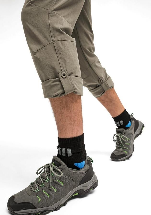 Maier Sports Functionele broek Nil Herenwandelbroek ventilerende outdoorbroek met oprolfunctie - Foto 5