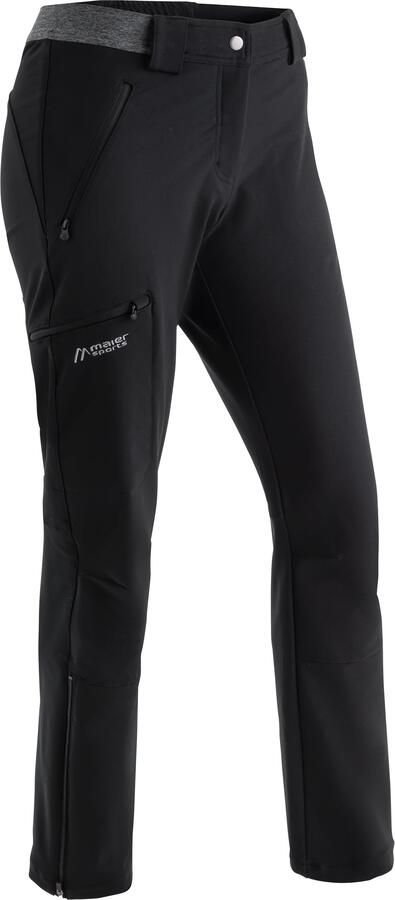 Maier Sports Functionele broek Norit winter W Dames winter trekkingbroek ademende outdoorbroek regular fit