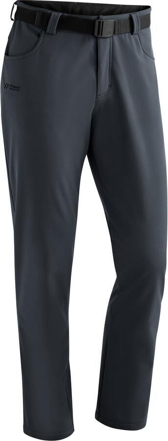 Maier Sports Functionele broek Perlit M warme heren softshellbroek winter outdoorbroek winddicht regular fit - Foto 2
