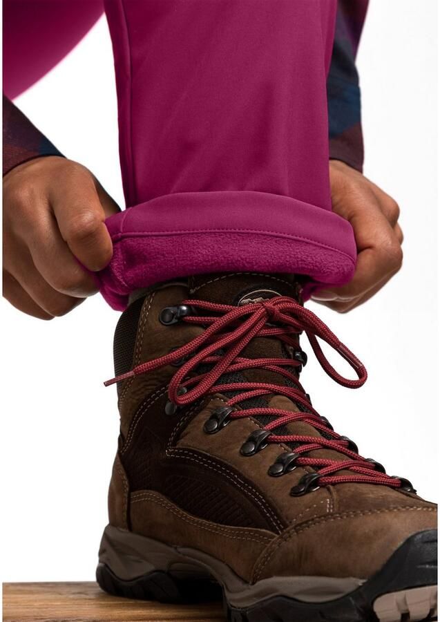 Maier Sports Functionele broek Perlit W warme dames softshell broek winter outdoor broek winddicht regular fit