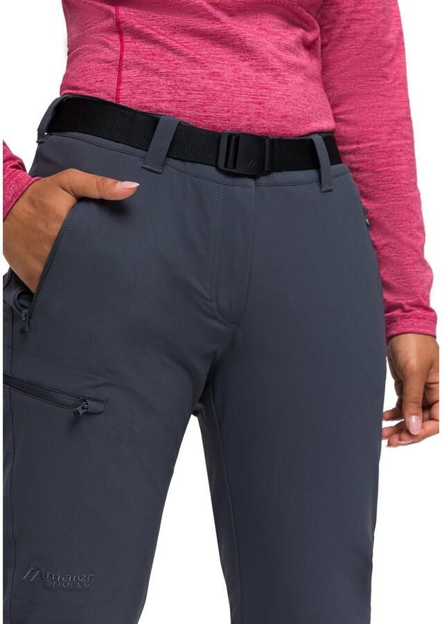 Maier Sports Functionele broek Rechberg Dames outdoorbroek gevoerd wandelbroek met 4 ritszakken regular fit - Foto 9