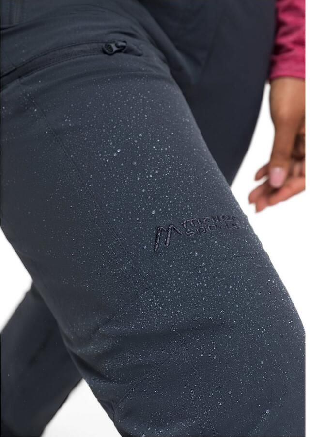 Maier Sports Functionele broek Rechberg Dames outdoorbroek gevoerd wandelbroek met 4 ritszakken regular fit - Foto 3