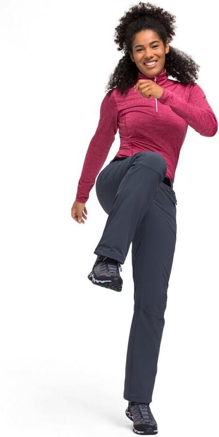 Maier Sports Functionele broek Rechberg Dames outdoorbroek gevoerd wandelbroek met 4 ritszakken regular fit - Foto 5
