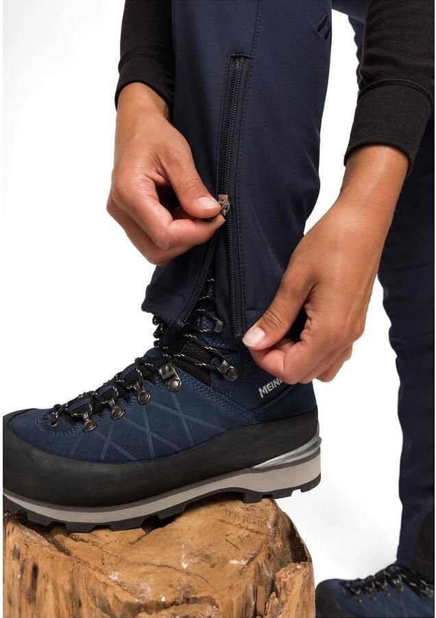 Maier Sports Functionele broek Tech Pants W Warme softshell-broek elastisch en winddicht