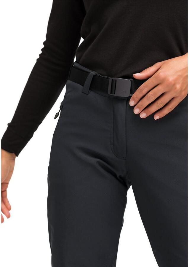 Maier Sports Functionele broek Tech Pants W Warme softshell-broek elastisch en winddicht