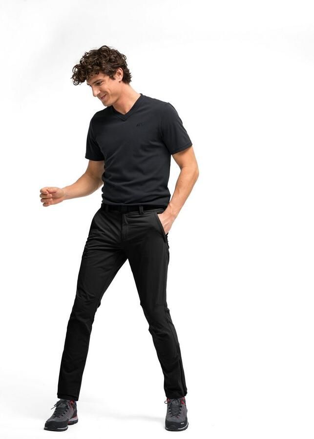 Maier Sports Functionele broek Torid slim Heren wandelbroek ademende outdoor-broek 4 zakken slim fit