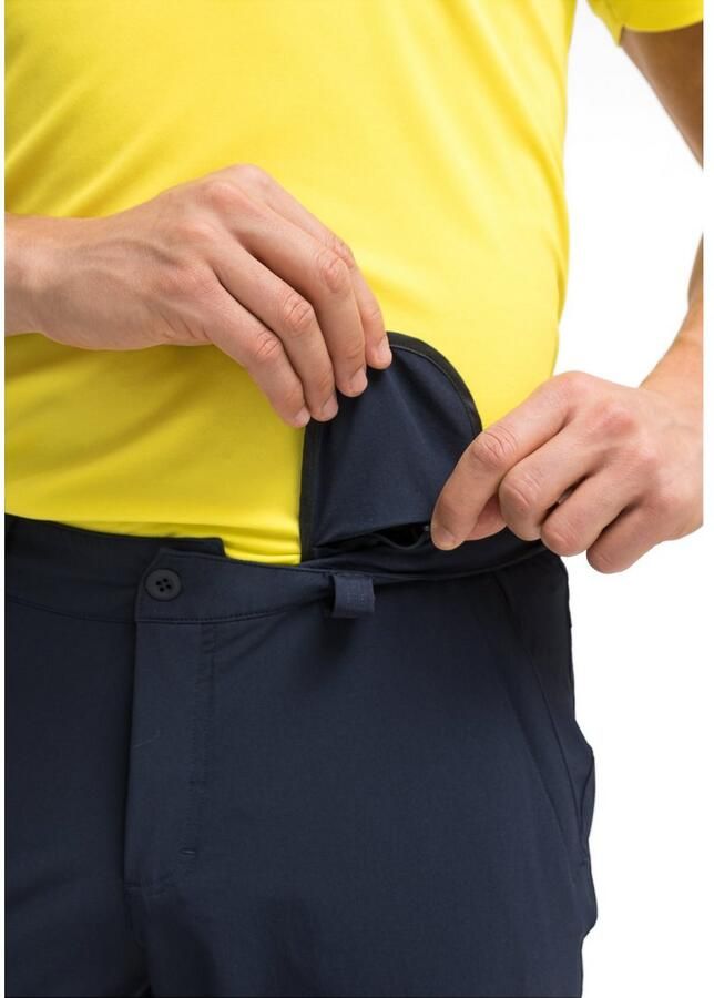 Maier Sports Functionele broek Torid slim zip Heren wandelbroek zipp-off outdoorbroek 4 zakken slim fit