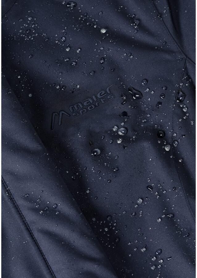 Maier Sports Functionele jas Alberte Dames mantel wind waterdicht ademende outdoor mantel