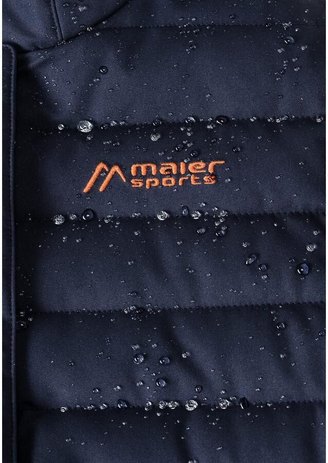 Maier Sports Functionele jas LAERKE Dames mantel outdoor mantel wind waterdicht 4 ruime zakken