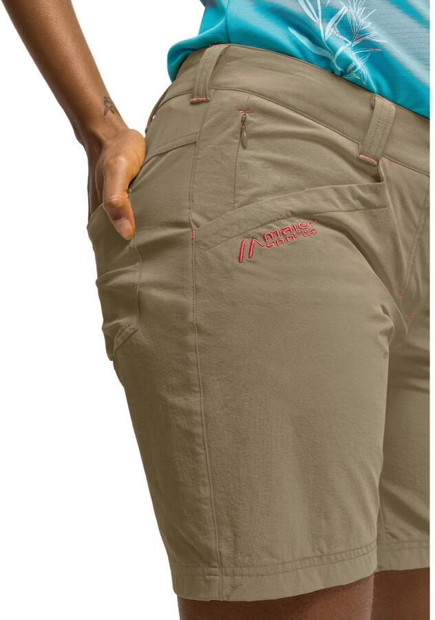 Maier Sports Functionele short Lulaka Shorts Dames shorts korte wandelbroek outdoorbroek met 4 zakken regular fit - Foto 2