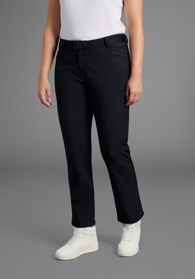 Maier Sports Functionele broek Perlit W warme dames softshell broek winter outdoor broek winddicht regular fit - Foto 4