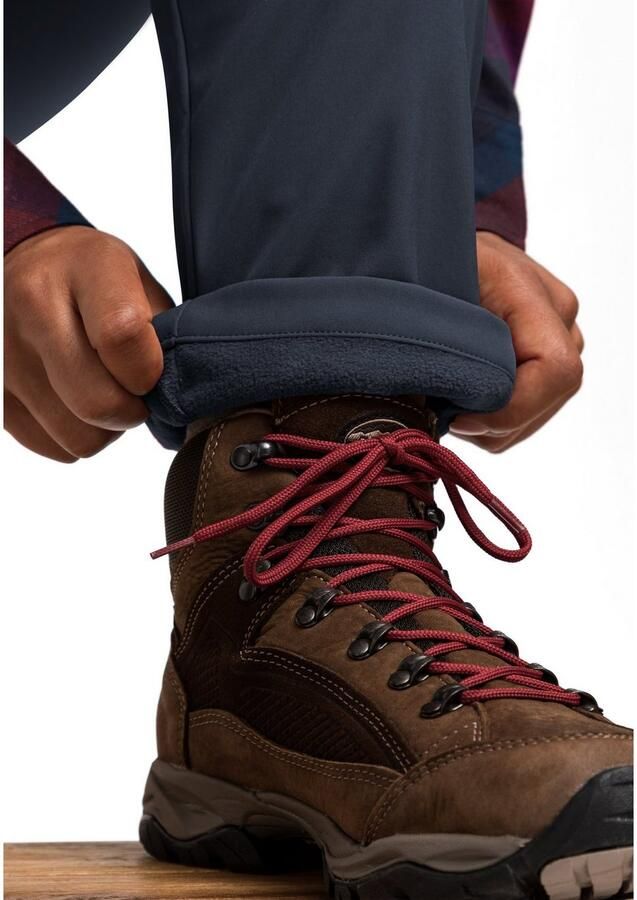 Maier Sports Functionele broek Perlit W warme softshell broek winter outdoor broek winddicht regular fit