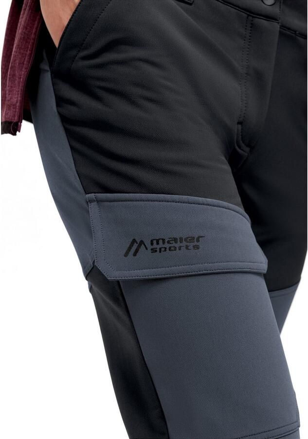 Maier Sports Outdoorbroek Fleeceflex W robuuste dames winter-trekkingbroek 4-way-stretch - Foto 3