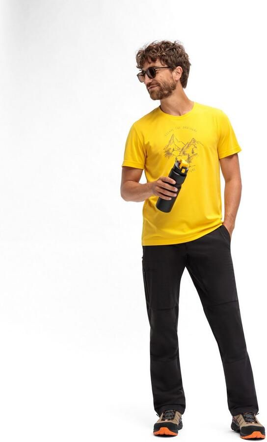 Maier Sports Outdoorbroek Halitit M Heren functionele broek robuuste wandelbroek 3 zakken + riem regular fit - Foto 4