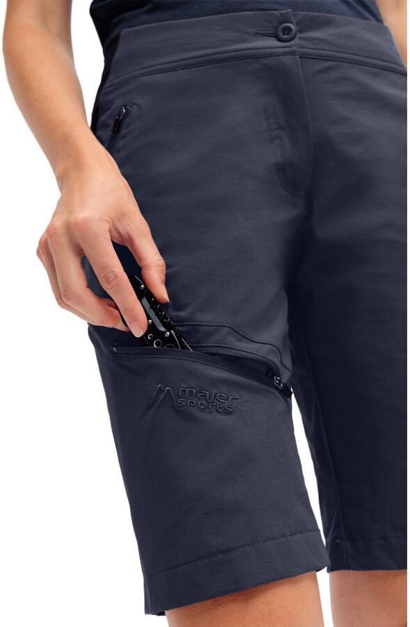 Maier Sports Outdoorbroek Inara Short Vario Dames shorts korte wandelbroek outdoorbroek 4 zakken regular fit - Foto 2