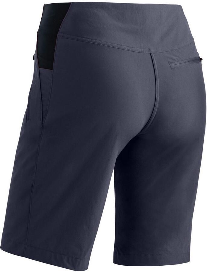 Maier Sports Outdoorbroek Inara Short Vario Dames shorts korte wandelbroek outdoorbroek 4 zakken regular fit