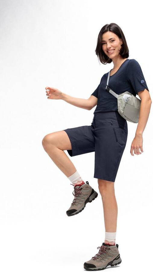 Maier Sports Outdoorbroek Inara Short Vario Dames shorts korte wandelbroek outdoorbroek 4 zakken regular fit - Foto 3