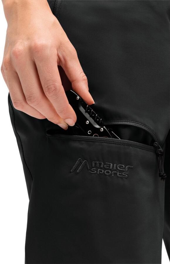 Maier Sports Outdoorbroek Lulaka capri loop Dames wandelbroek elastische functionele broek met 3 zakken regular fit - Foto 2