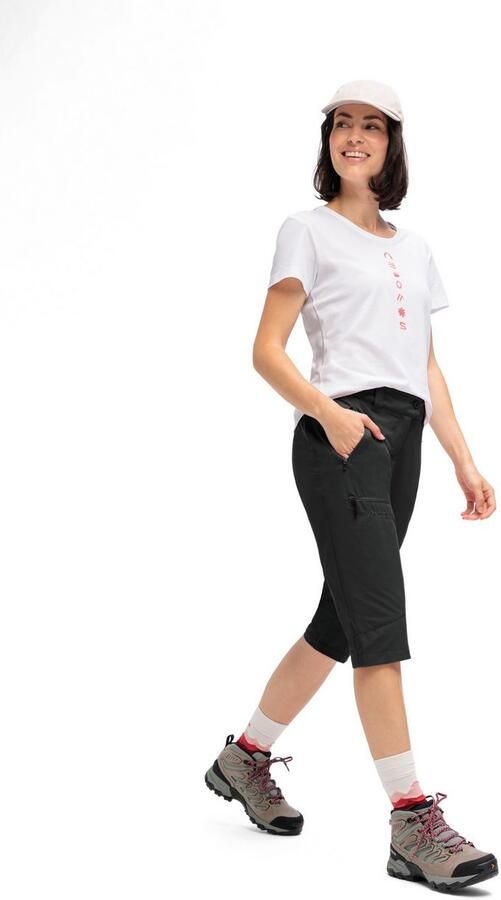 Maier Sports Outdoorbroek Lulaka capri loop Dames wandelbroek elastische functionele broek met 3 zakken regular fit - Foto 4