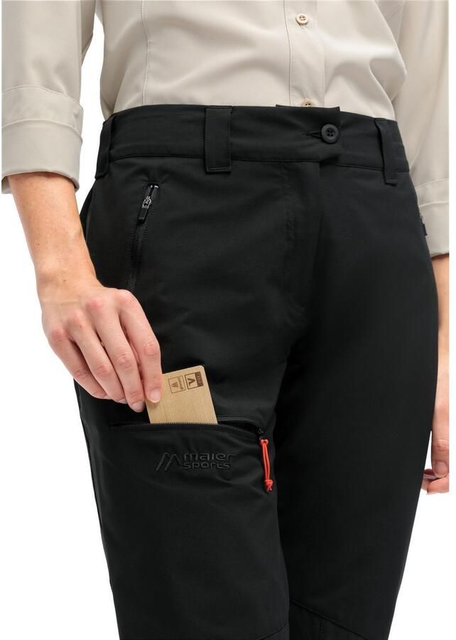 Maier Sports Outdoorbroek Lulaka loop Dames wandelbroek ademende functiebroek Regular Fit
