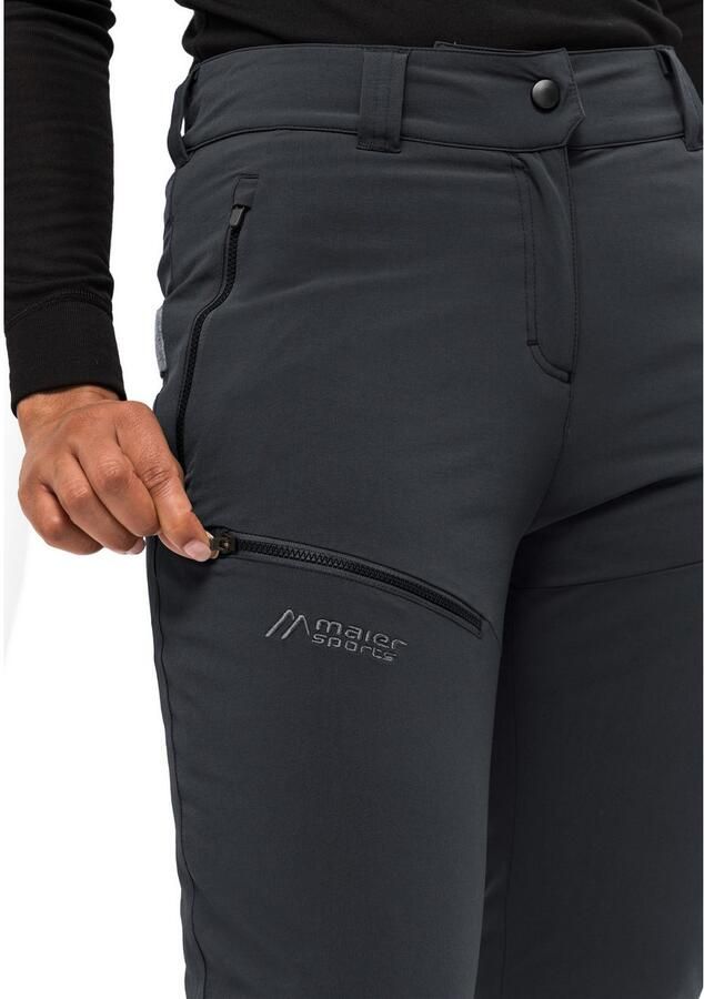 Maier Sports Outdoorbroek Lulaka Wool Dames winter wandelbroek functionele broek met wolwattering