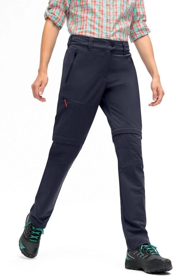 Maier Sports Outdoorbroek Nata Zip Loop Dames wandelbroek zip-off functionele broek 3 zakken regular fit - Foto 5