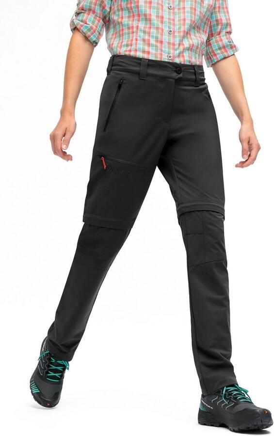 Maier Sports Outdoorbroek Nata Zip Loop Dames wandelbroek zip-off functionele broek 3 zakken regular fit - Foto 5