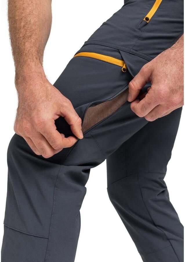 Maier Sports Outdoorbroek Naturno Air M Heren functionele broek robuuste trekkingbroek 4 zakken regular fit - Foto 3