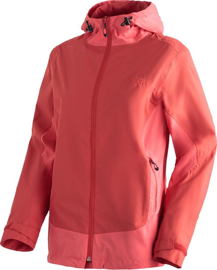 Maier Sports Outdoorjack Brocken W Dames jacke waterdicht functionele jas met 2 buitenzakken + binnenzak