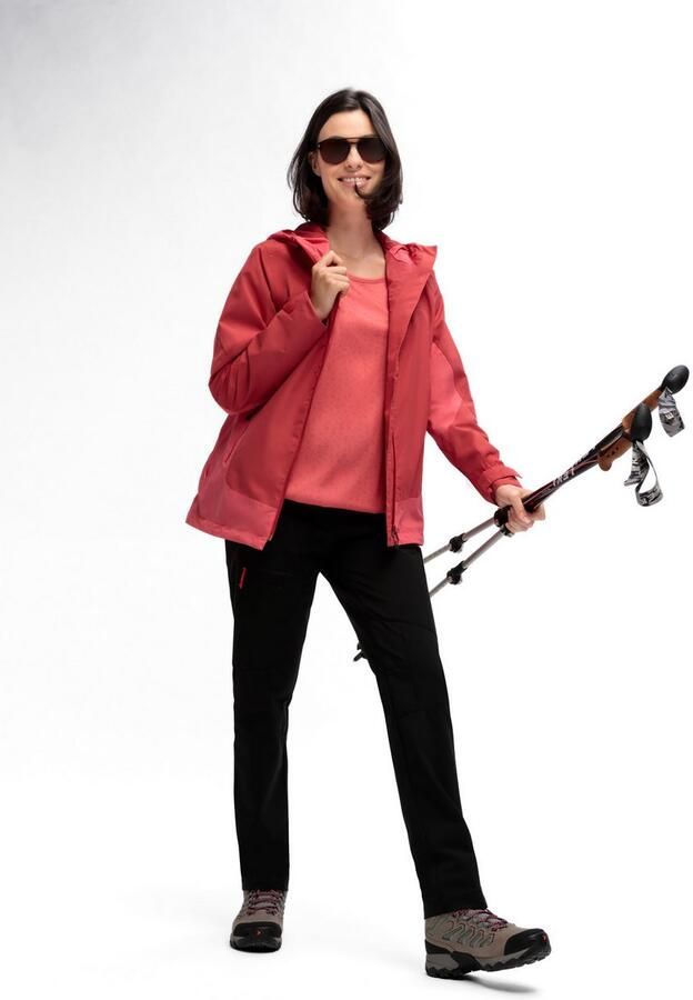Maier Sports Outdoorjack Brocken W Dames jacke waterdicht functionele jas met 2 buitenzakken + binnenzak - Foto 5