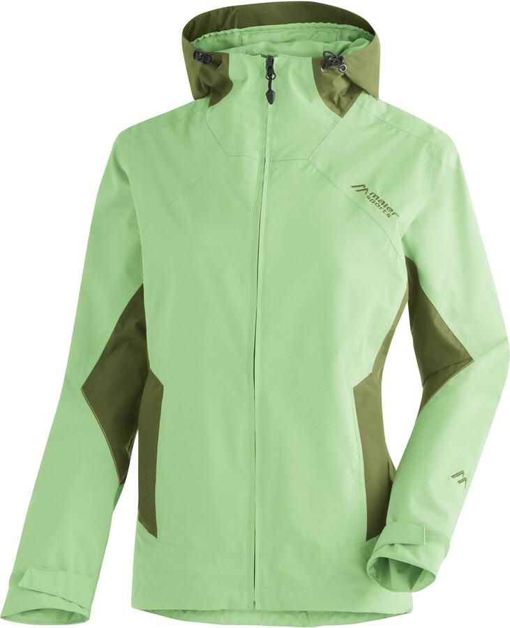 Maier Sports Outdoorjack Partu rec W Dames functionele jas waterdichte regenjas met capuchon wandeljas - Foto 3