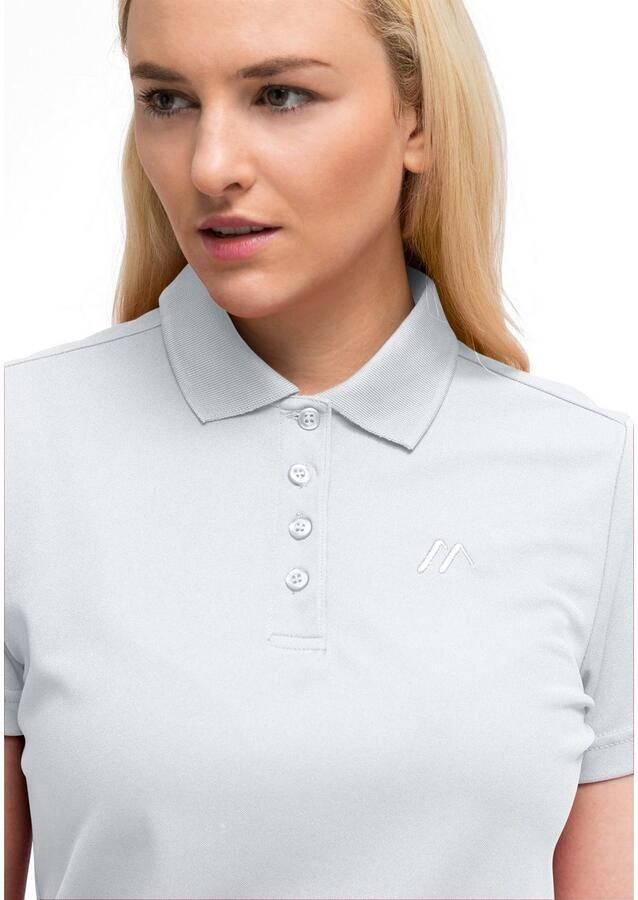 Maier Sports Functioneel shirt Ulrike Dames polo pique poloshirt snel drogend outdoor-shirt - Foto 3