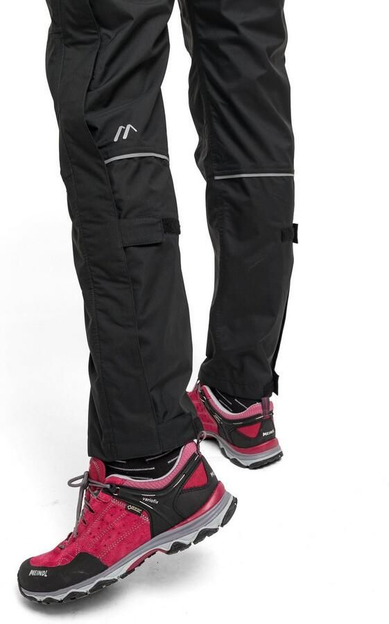 Maier Sports Regenbroek Raindrop L Dames outdoorbroek waterdicht en winddicht ook als overbroek te gebruiken - Foto 5
