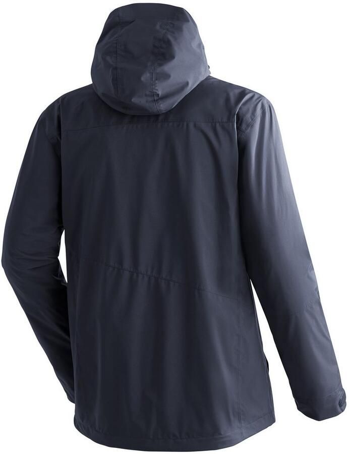 Maier Sports Regenjack Metor 3in1 M warm heren jack met capuchon winterjack waterdicht ademend - Foto 2