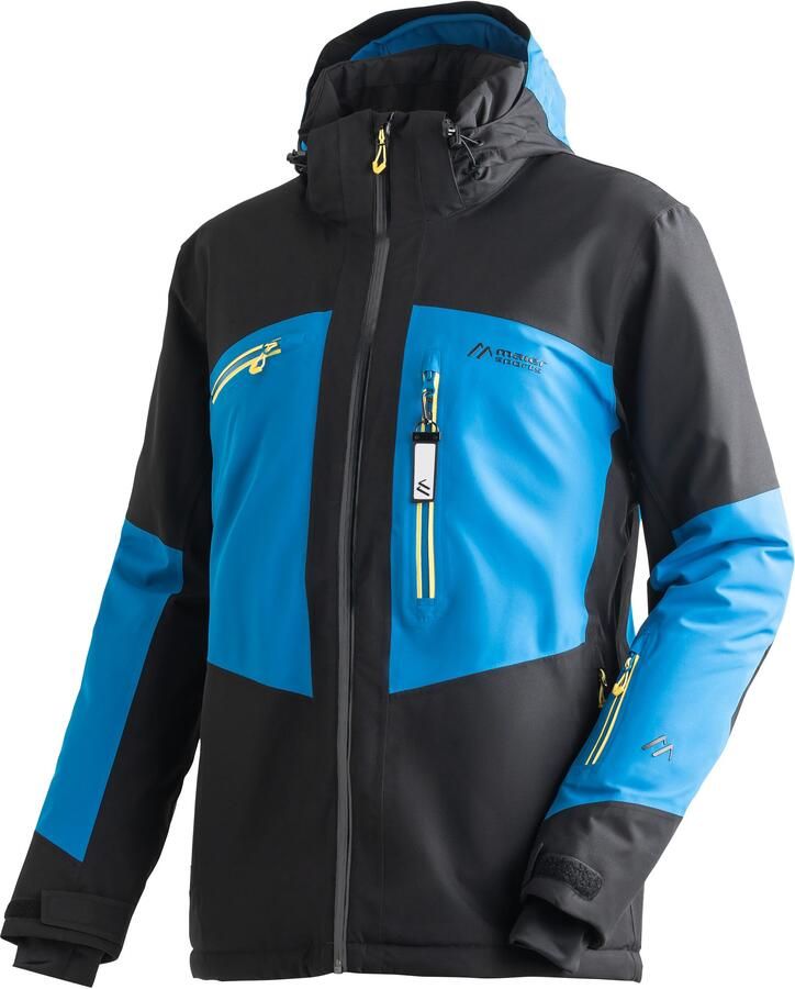 Maier Sports Ski-jack Beskid Heren winterjack met ritszakken en capuchon waterdicht - Foto 5