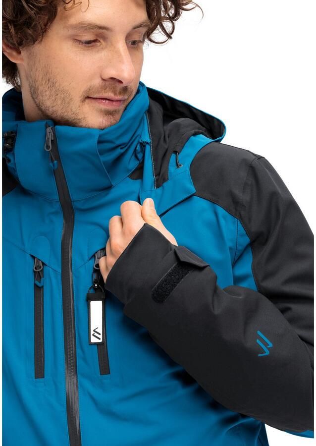 Maier Sports Ski-jack Chopok Heren winterjack met ritszakken en capuchon waterdicht - Foto 2