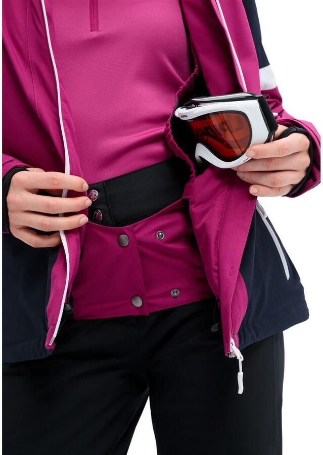 Maier Sports Ski-jack Hanni Dames winterjack waterdicht 3 ritszakken en capuchon regular fit - Foto 2