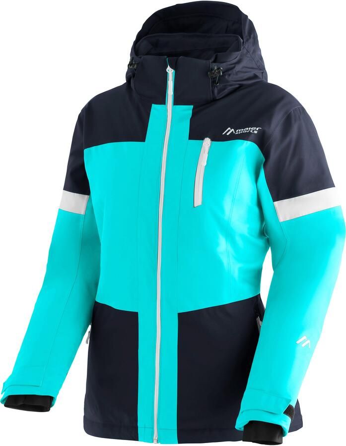 Maier Sports Ski-jack Hanni Dames winterjack waterdicht 3 ritszakken en capuchon regular fit - Foto 3