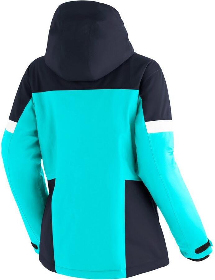 Maier Sports Ski-jack Hanni Dames winterjack waterdicht 3 ritszakken en capuchon regular fit
